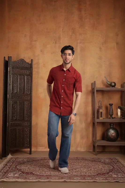Kala Cotton Half Shirt