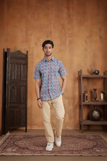 Handcrafted Block Print Cotton Shirt