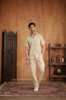 Handcrafted Block Print Cotton Shirt