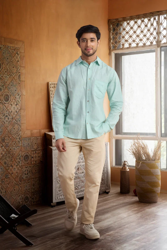 Classic Pure Linen Shirt