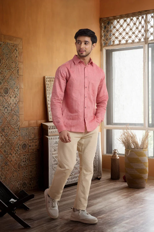 Classic Pure Linen Shirt